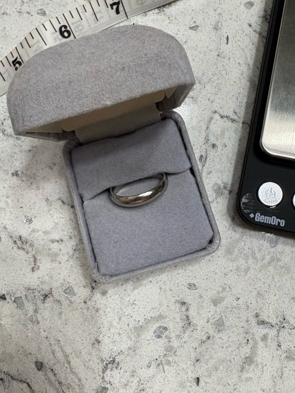Tessler & Weiss Simple Polished Sterling Silver Wedding Band, Ring